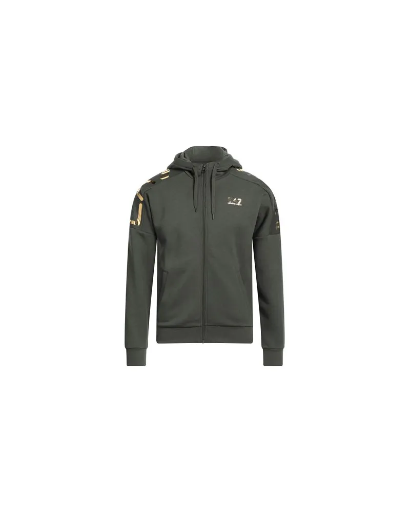EA7 TOPS - Sweatshirtsauf YOOX.COM Militärgrün