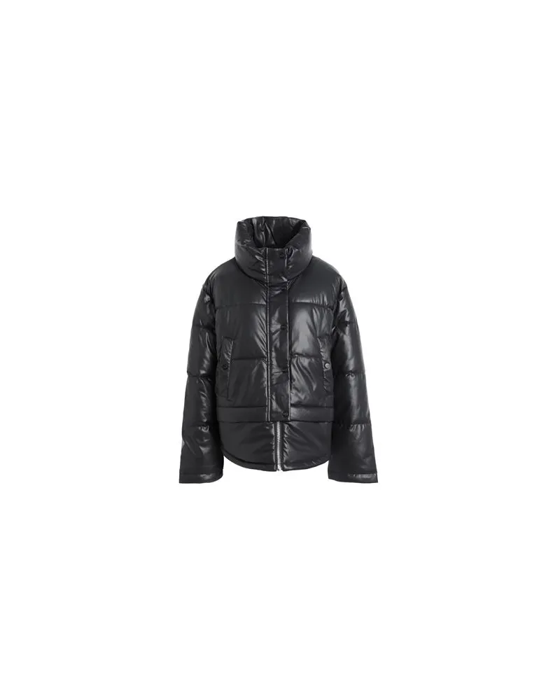 DKNY JACKEN & MÄNTEL - Pufferjacken & Daunenjackenauf YOOX.COM Schwarz