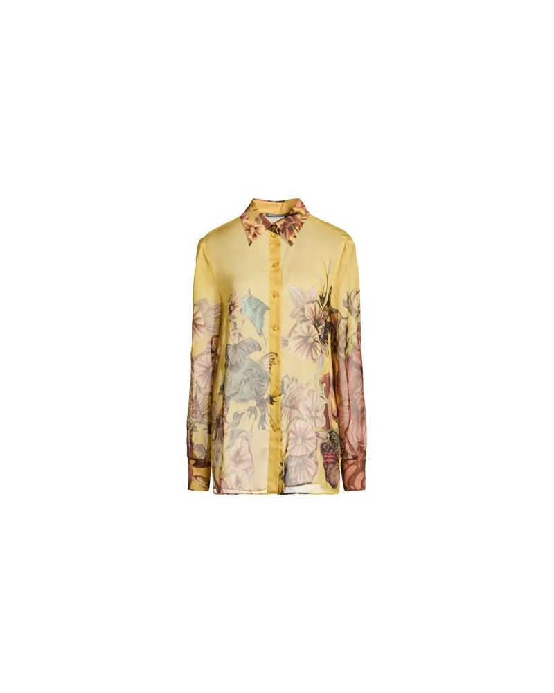 Alberta Ferretti TOPS - Hemdenauf YOOX.COM Gelb