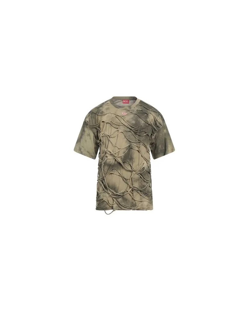 Diesel TOPS - T-shirtsauf YOOX.COM Militärgrün