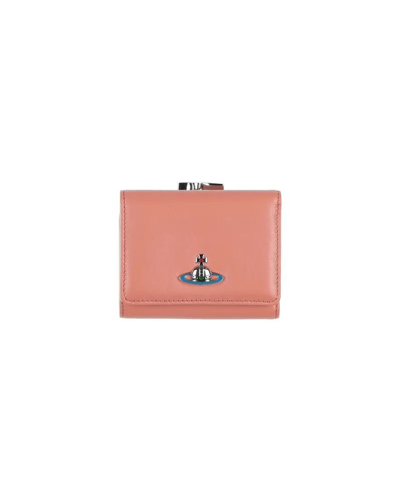 Vivienne Westwood Kleinlederwaren - Brieftaschenauf YOOX.COM Lachs