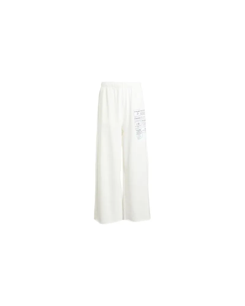 Maison Margiela HOSEN & RÖCKE - Hosenauf YOOX.COM Weiß