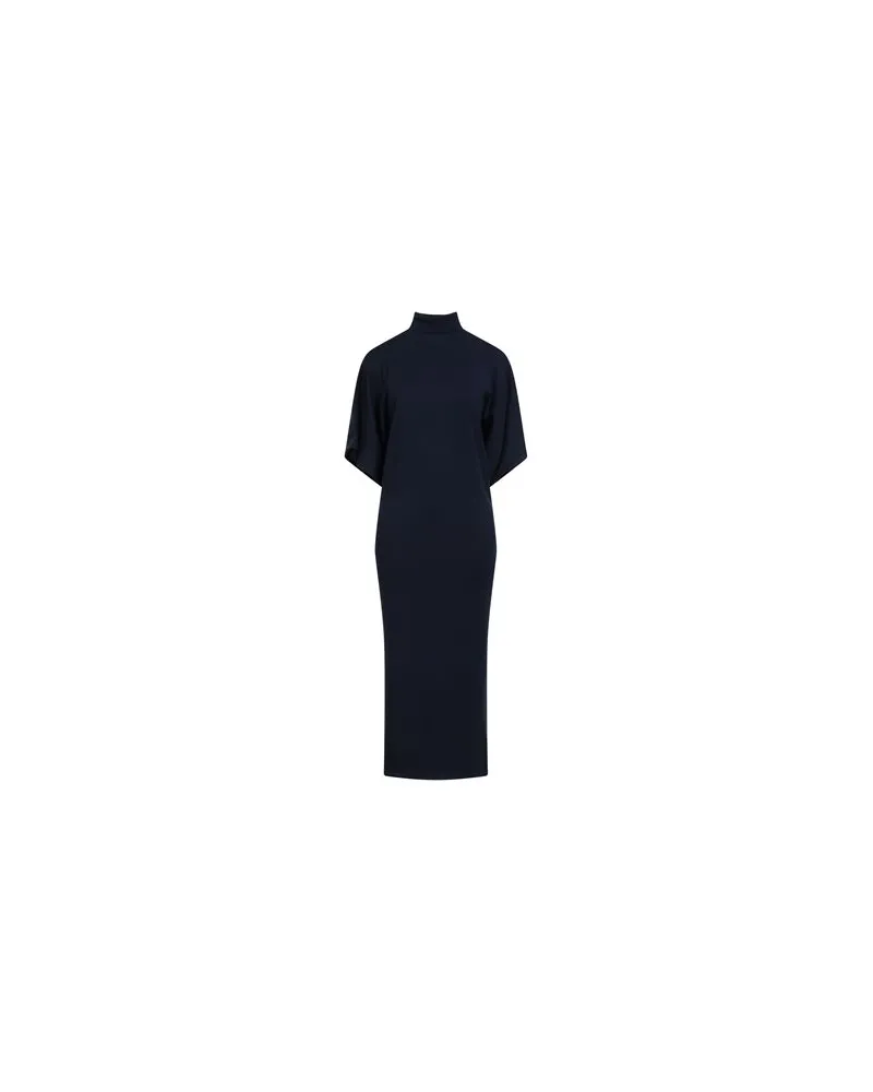 Semicouture KLEIDER - Midi-Kleiderauf YOOX.COM Nachtblau