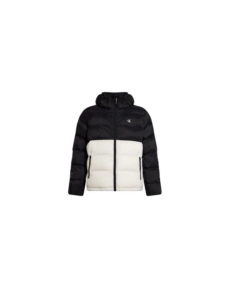 Calvin Klein JACKEN & MÄNTEL - Pufferjacken & Daunenjackenauf YOOX.COM Schwarz