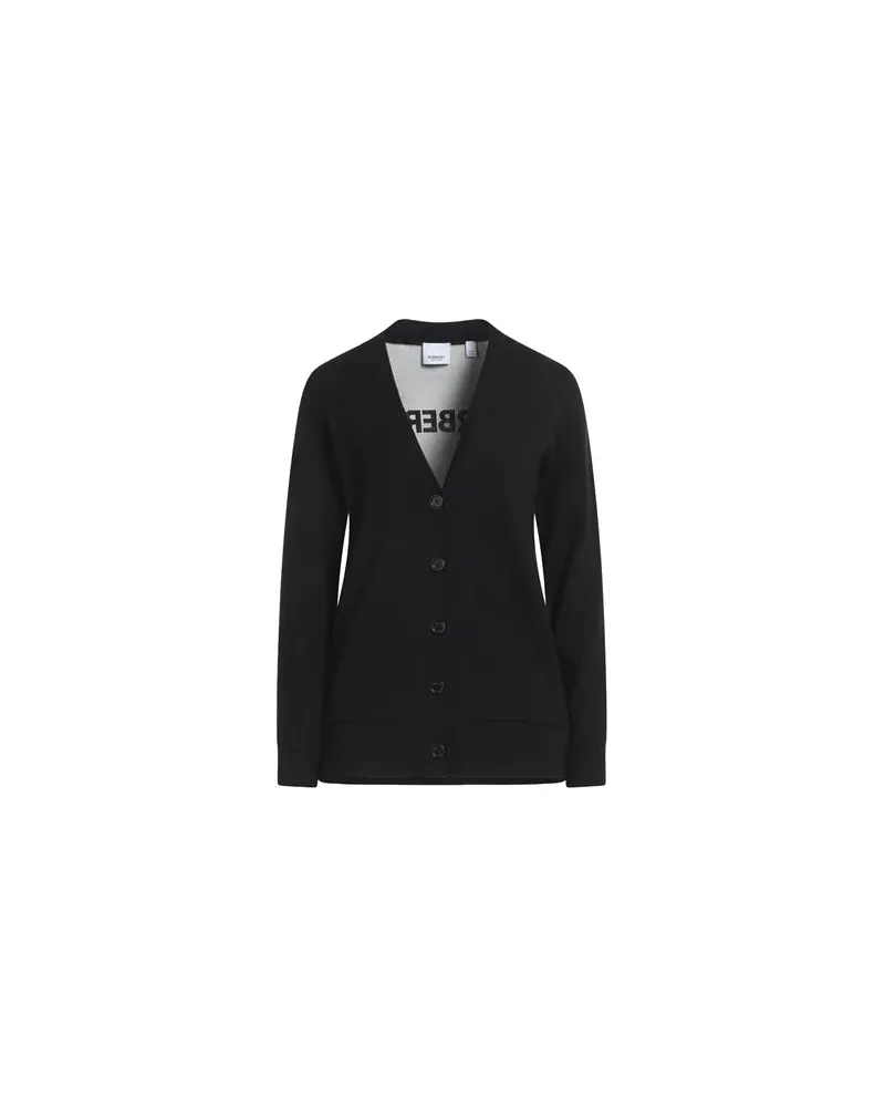 Burberry STRICKWAREN - Strickjackenauf YOOX.COM Schwarz