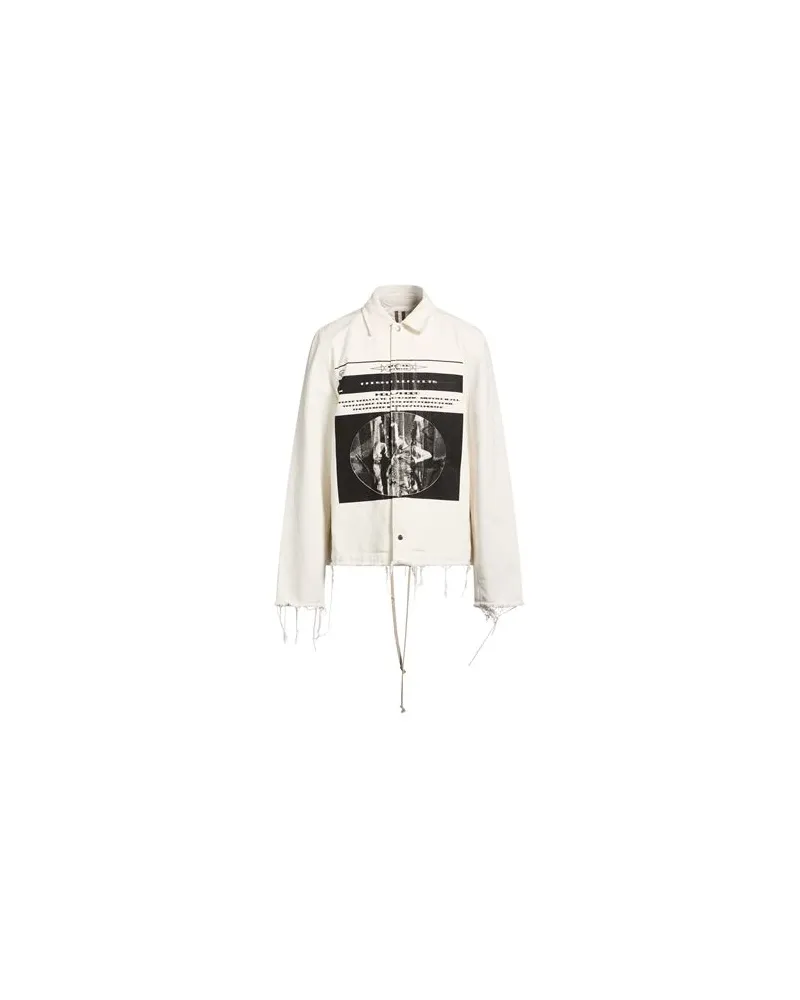DRKSHDW by Rick Owens JACKEN & MÄNTEL - Jeansjacken/Mäntelauf YOOX.COM Weiß