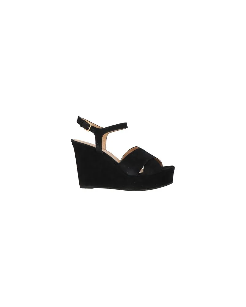 Sergio Rossi SCHUHE - Sandalenauf YOOX.COM Schwarz