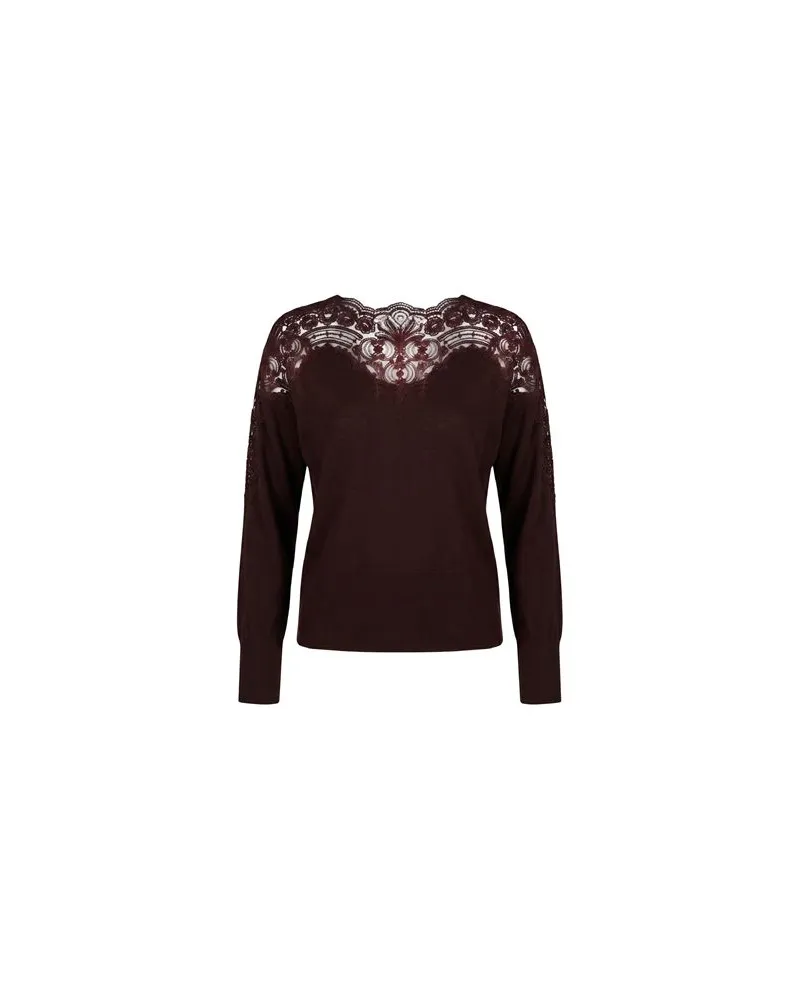 Ermanno Scervino STRICKWAREN - Pulloverauf YOOX.COM Schokobraun