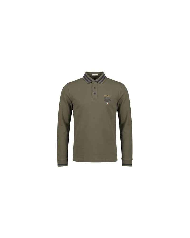 Aeronautica Militare TOPS - Poloshirtsauf YOOX.COM Militärgrün