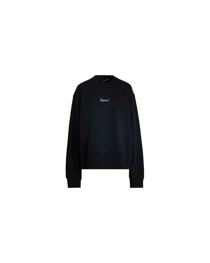 Dsquared2 TOPS - Sweatshirtsauf YOOX.COM Schwarz