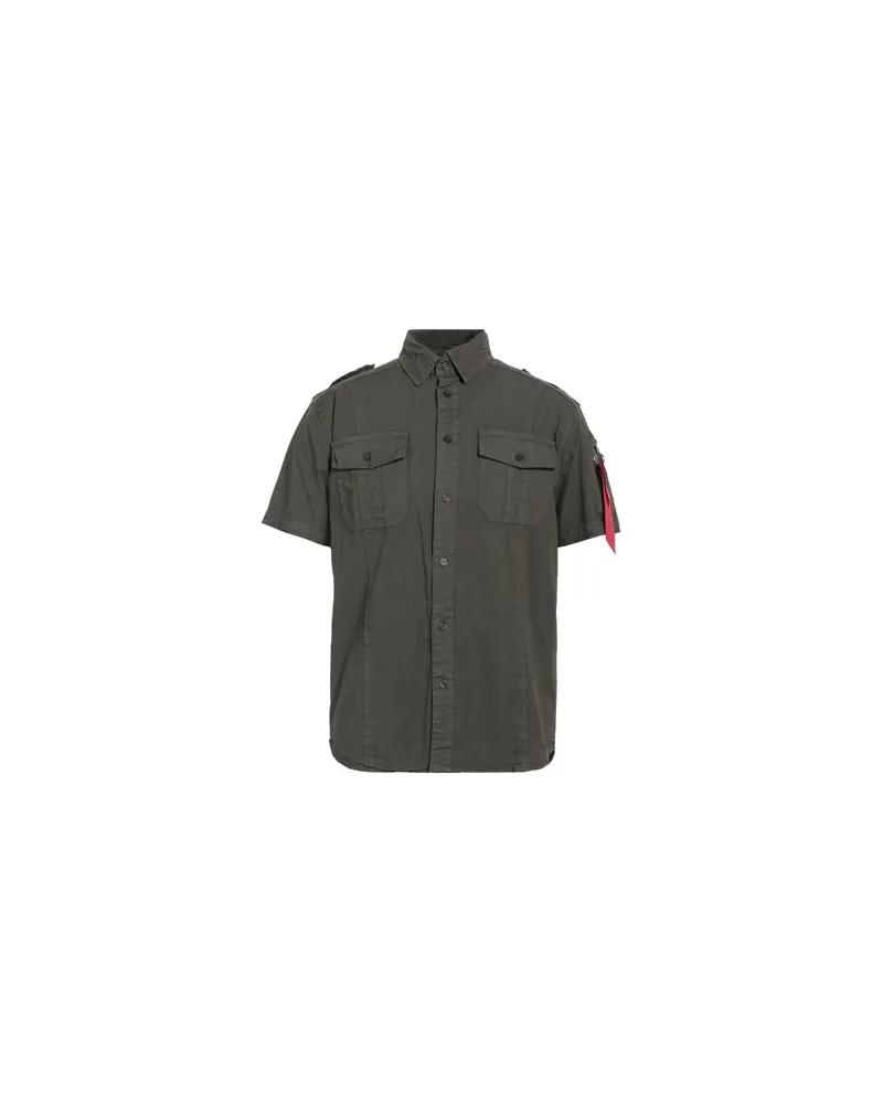 Alpha Industries TOPS - Hemdenauf YOOX.COM Blei