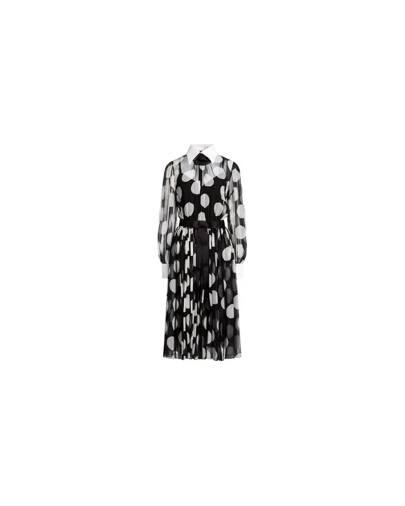 Dolce & Gabbana KLEIDER - Midi-Kleiderauf YOOX.COM Schwarz