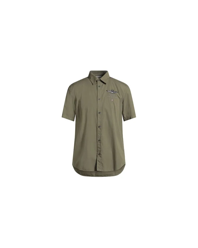 Aeronautica Militare TOPS - Hemdenauf YOOX.COM Khaki