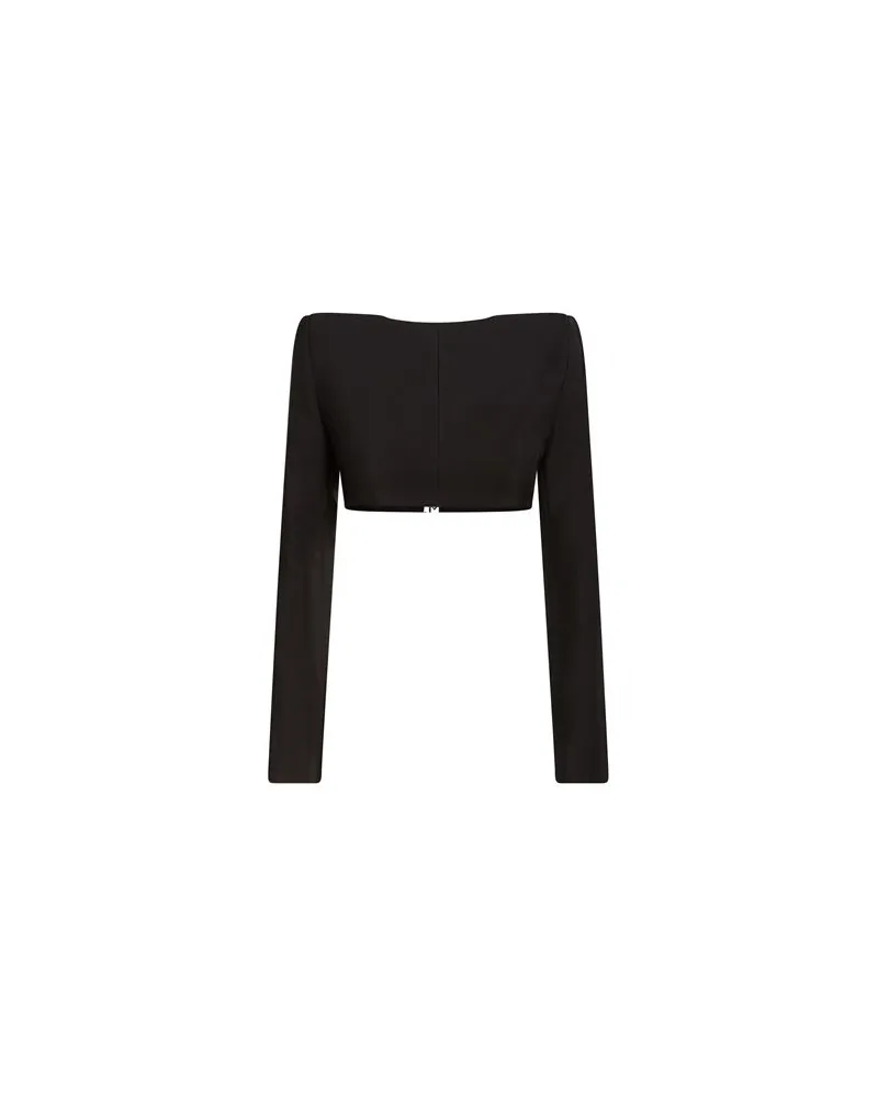 Thierry Mugler TOPS - Topsauf YOOX.COM Schwarz