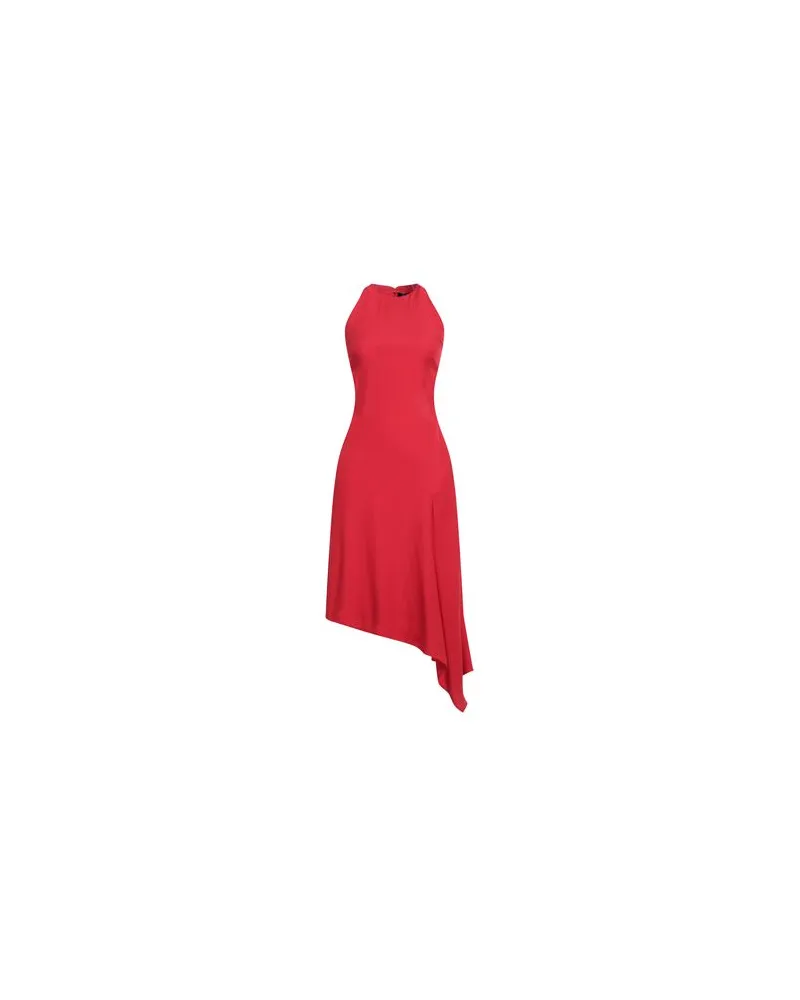 BCBGMAXAZRIA KLEIDER - Midi-Kleiderauf YOOX.COM Rot