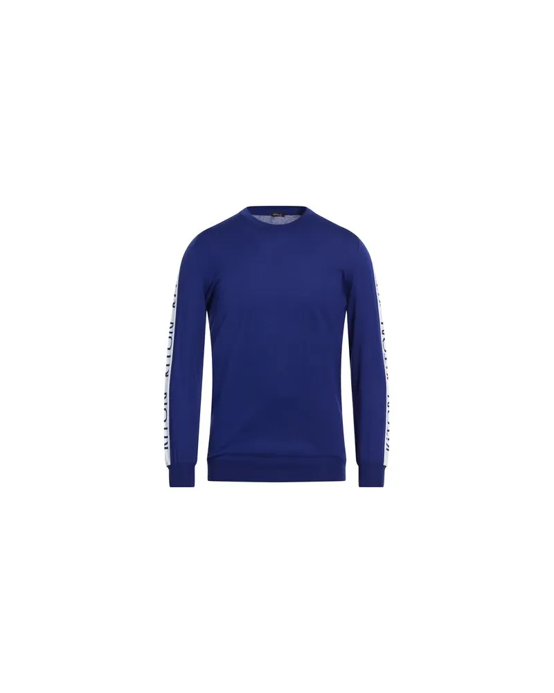 Kiton STRICKWAREN - Pulloverauf YOOX.COM Blau