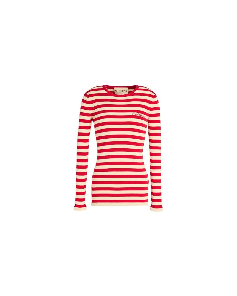 Valentino Garavani STRICKWAREN - Pulloverauf YOOX.COM Rot