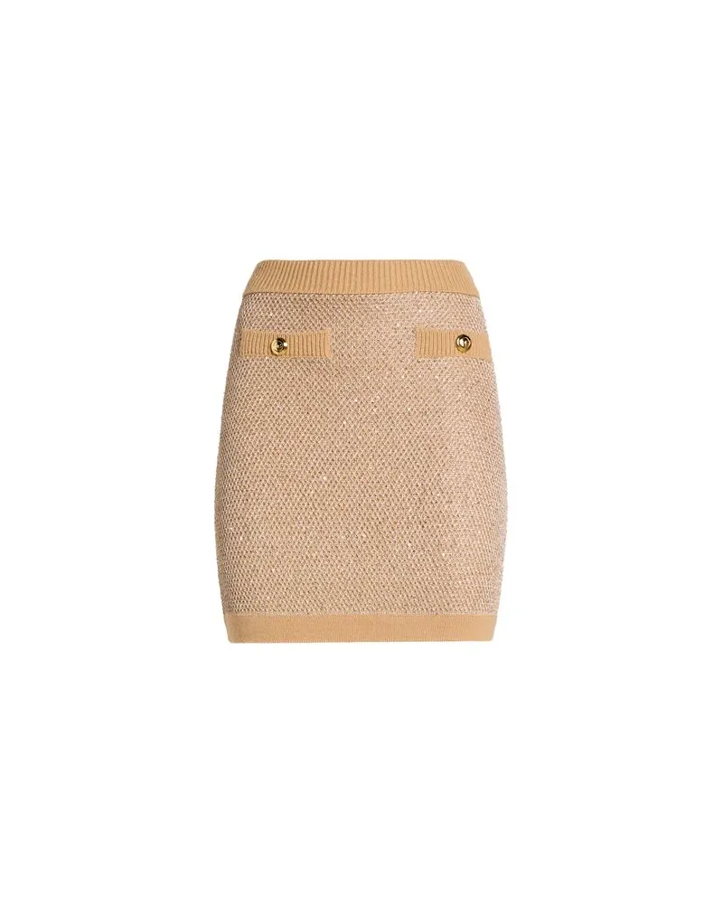 Elisabetta Franchi HOSEN & RÖCKE - Miniröckeauf YOOX.COM Sand