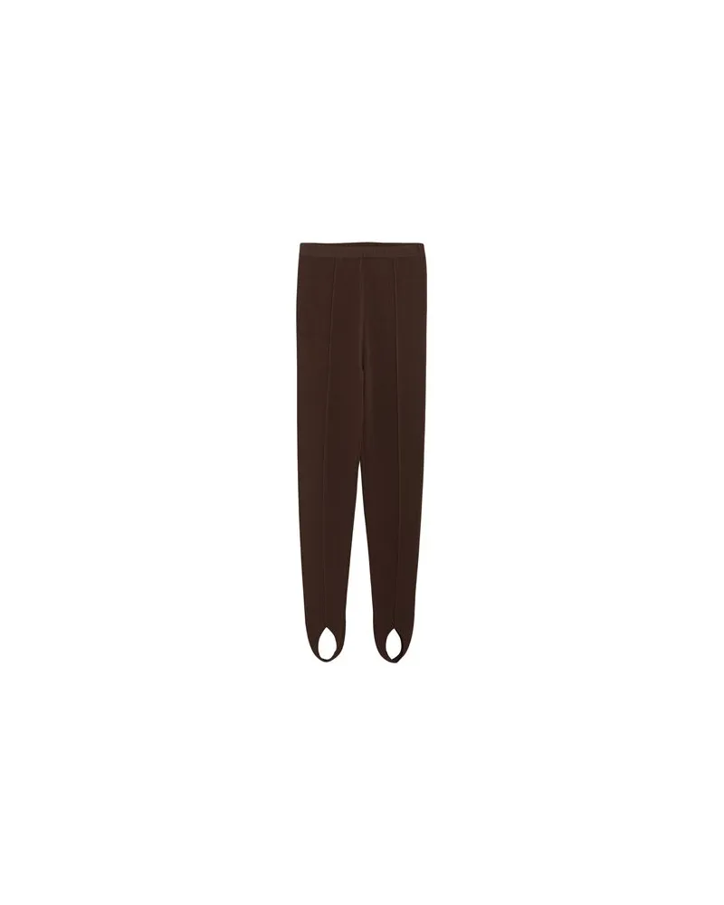 Nanushka HOSEN & RÖCKE - Leggingsauf YOOX.COM Dunkelbraun
