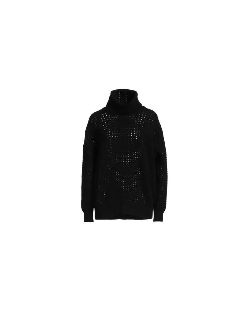 Laneus STRICKWAREN - Rollkragenpulloverauf YOOX.COM Schwarz