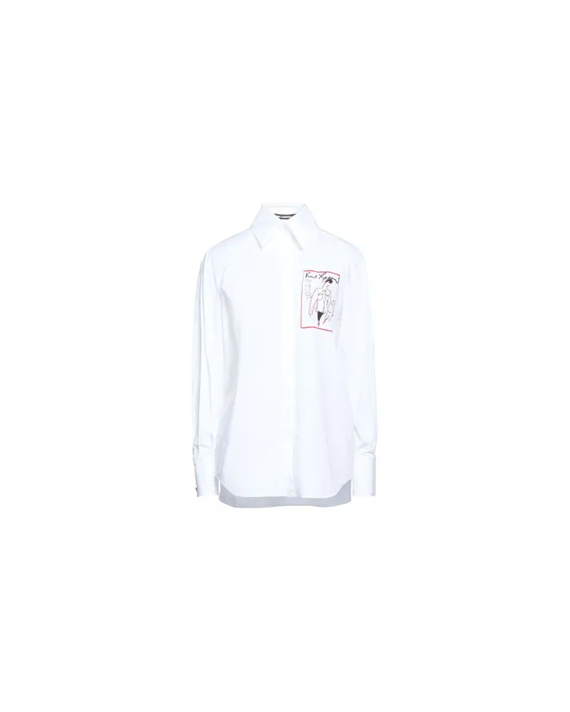 Karl Lagerfeld TOPS - Hemdenauf YOOX.COM Weiß