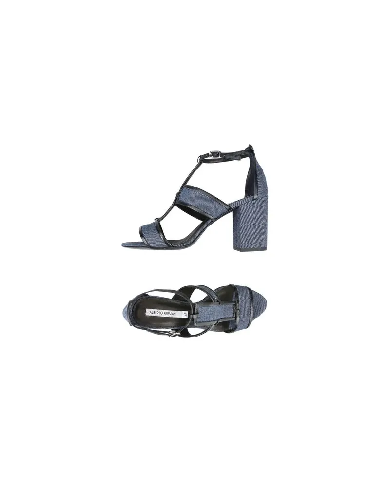 Alberto Fermani SCHUHE - Sandalenauf YOOX.COM Blau