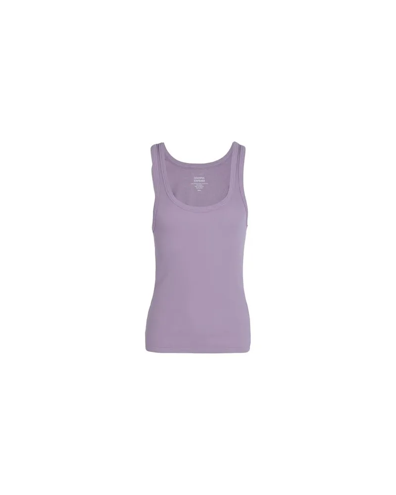 COLORFUL STANDARD WOMEN ORGANIC RIB TANK TOP  - TOPS - Tank Topsauf YOOX.COM Lila