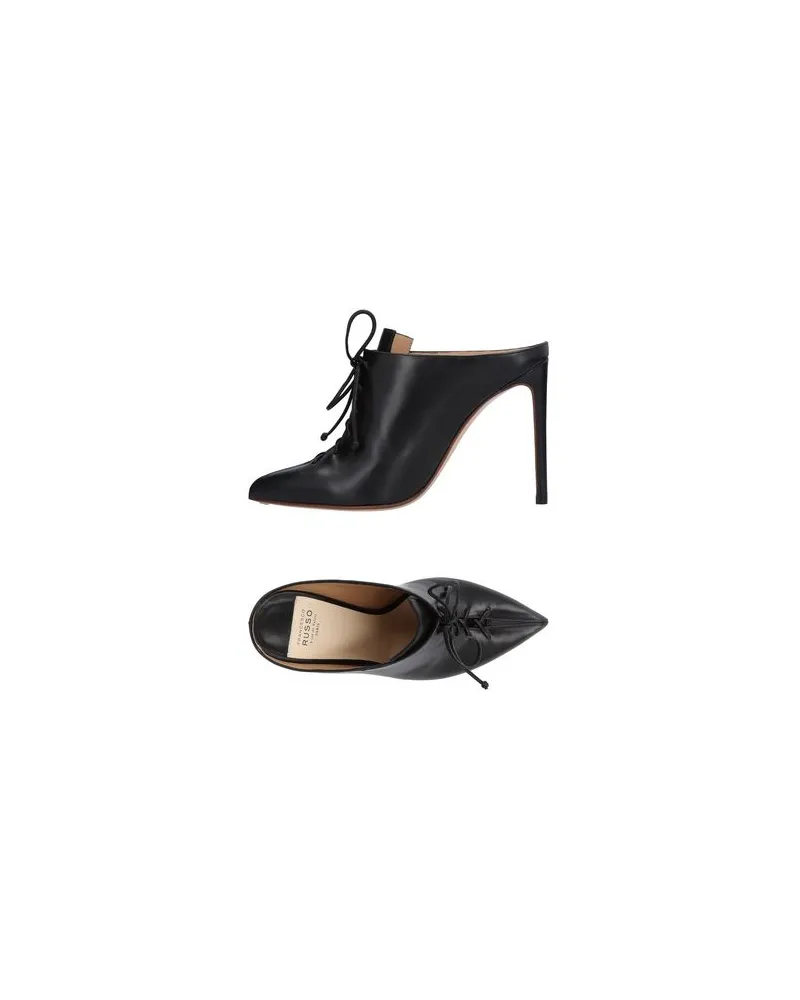 Francesco Russo SCHUHE - Mules & Clogsauf YOOX.COM Schwarz