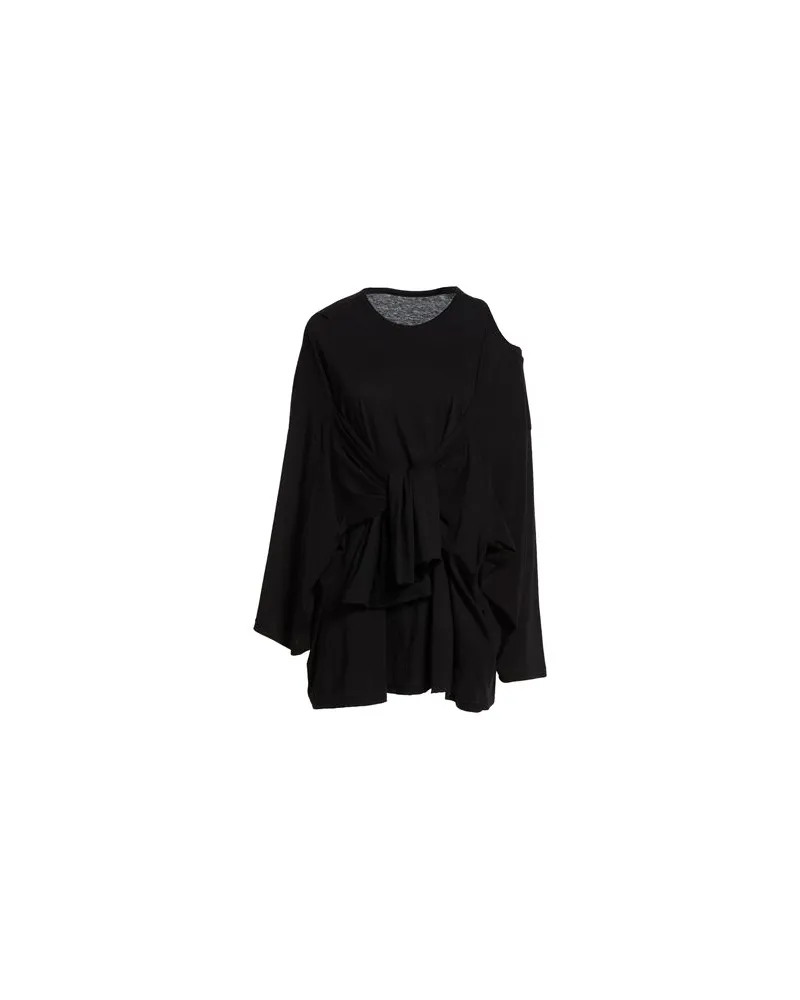 Yohji Yamamoto TOPS - T-shirtsauf YOOX.COM Schwarz