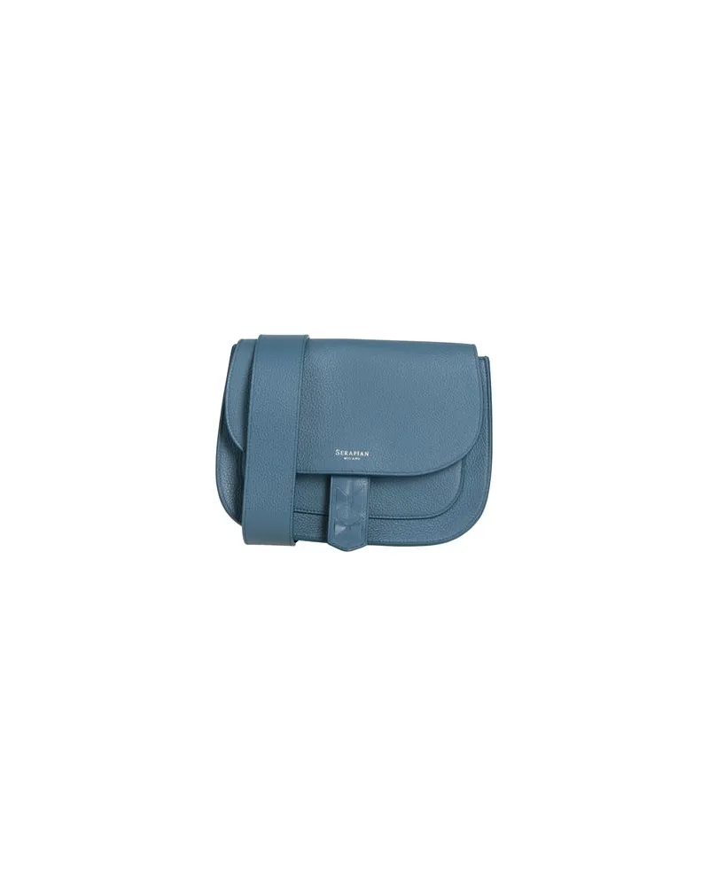 Serapian TASCHEN - Umhängetascheauf YOOX.COM Taubenblau