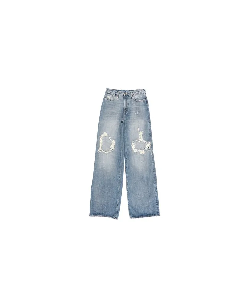 R13 HOSEN & RÖCKE - Jeanshosenauf YOOX.COM Blau