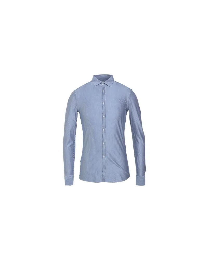 Aglini TOPS - Hemdenauf YOOX.COM Blau