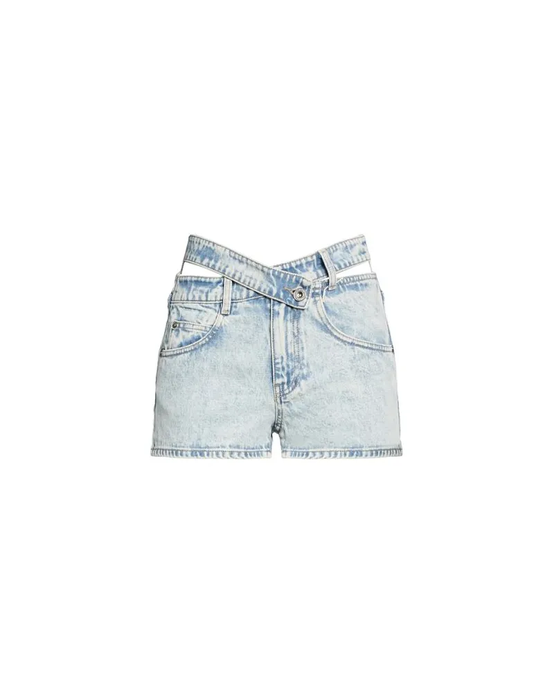 Miss Sixty HOSEN & RÖCKE - Jeansshortsauf YOOX.COM Blau