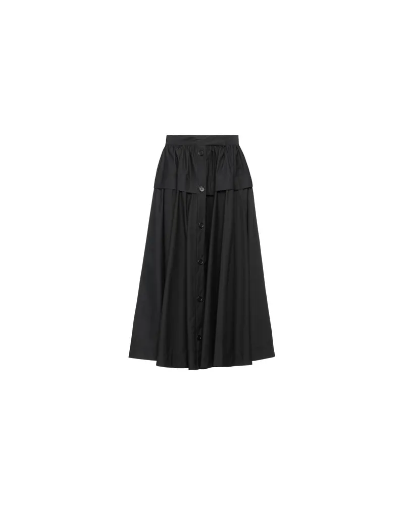 SPORTMAX HOSEN & RÖCKE - Midi-Röckeauf YOOX.COM Schwarz