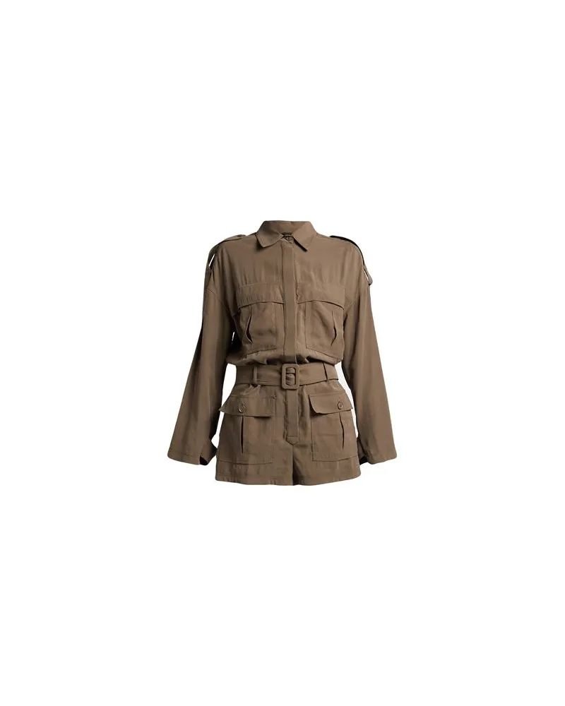 ANDAMANE OVERALLS - Playsuitsauf YOOX.COM Militärgrün