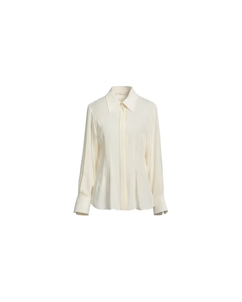 Chloé TOPS - Hemdenauf YOOX.COM Cremeweiß