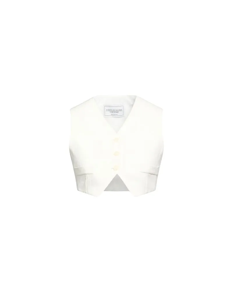 Forte Couture ANZÜGE und CO-ORDS - Couture-Westenauf YOOX.COM Elfenbein