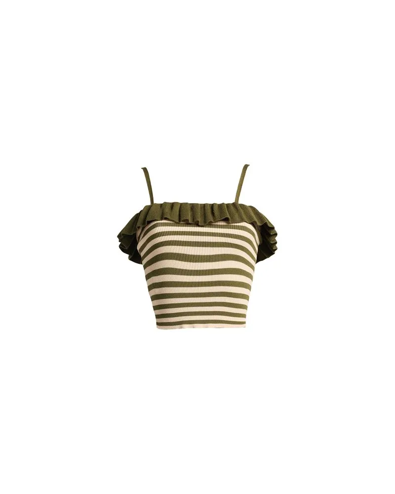 VICOLO TOPS - Topsauf YOOX.COM Militärgrün