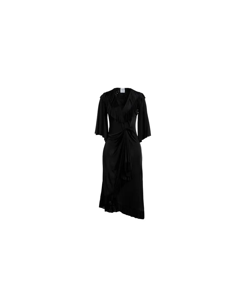 VETEMENTS KLEIDER - Midi-Kleiderauf YOOX.COM Schwarz