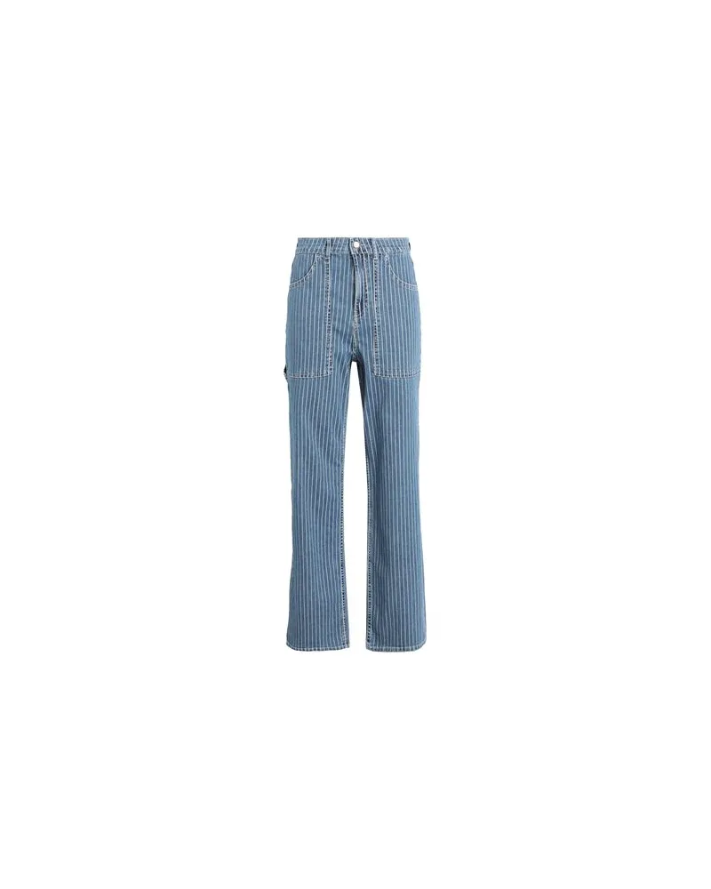 only HOSEN & RÖCKE - Jeanshosenauf YOOX.COM Blau