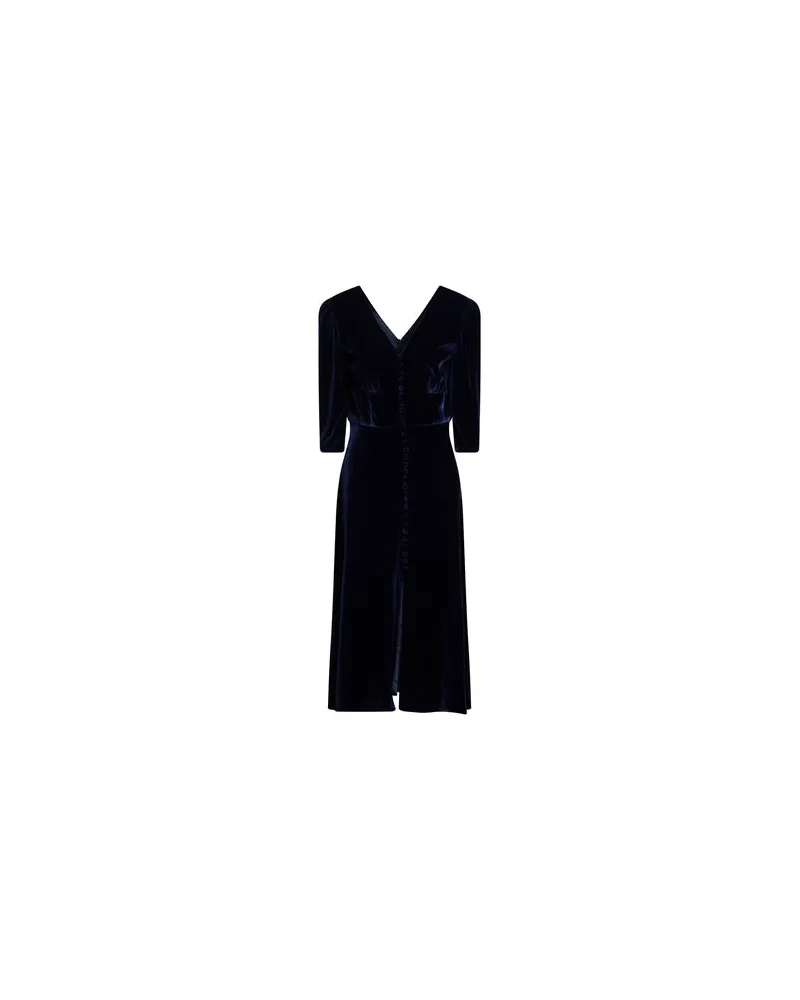 Saloni KLEIDER - Midi-Kleiderauf YOOX.COM Marineblau