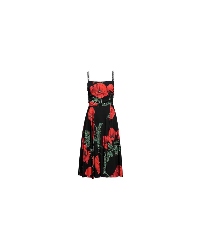Dolce & Gabbana KLEIDER - Midi-Kleiderauf YOOX.COM Schwarz