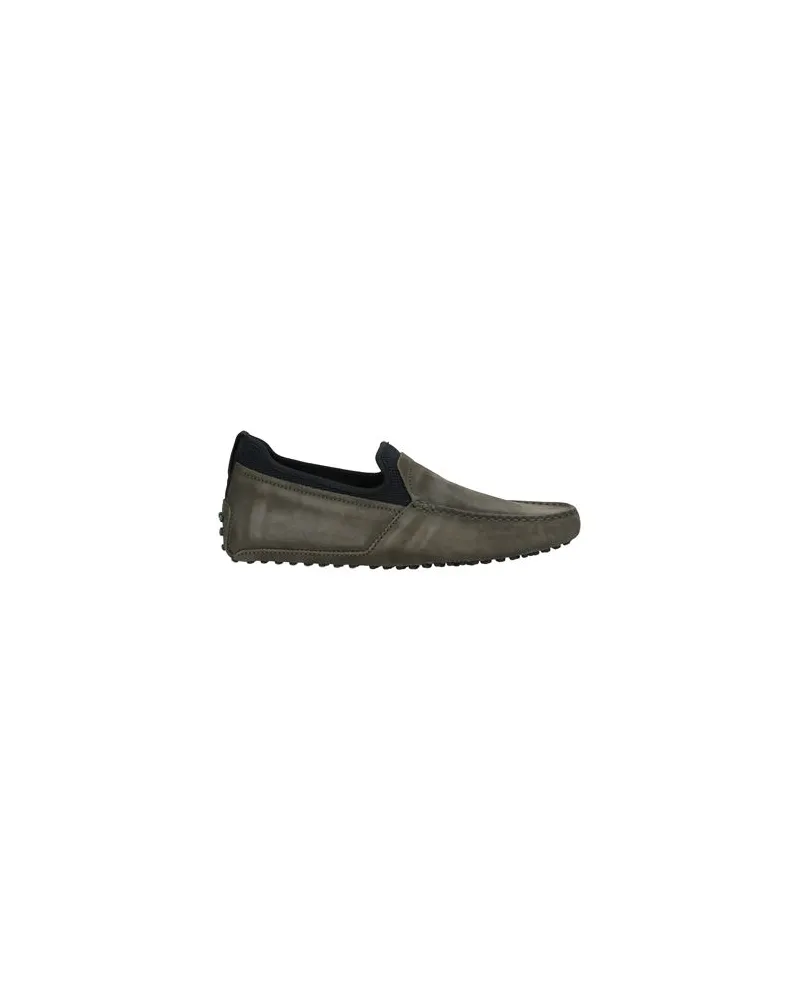 TOD'S SCHUHE - Mokassinsauf YOOX.COM Dunkelgrün