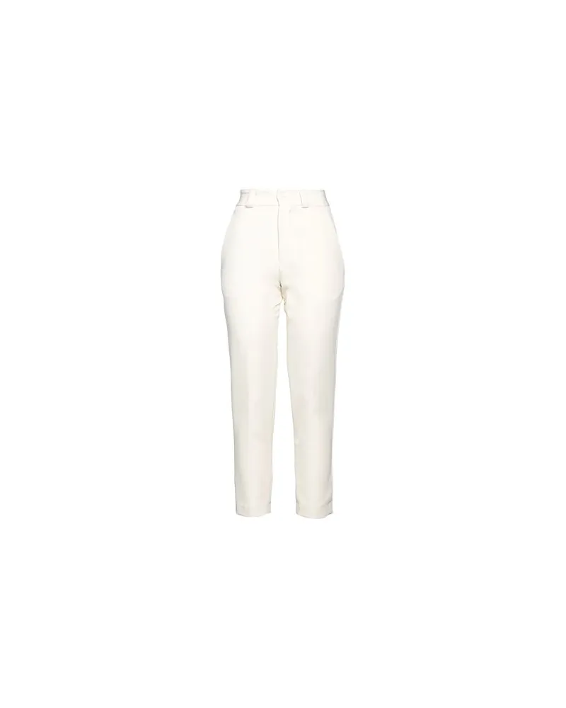 Hevò HOSEN & RÖCKE - Hosenauf YOOX.COM Elfenbein