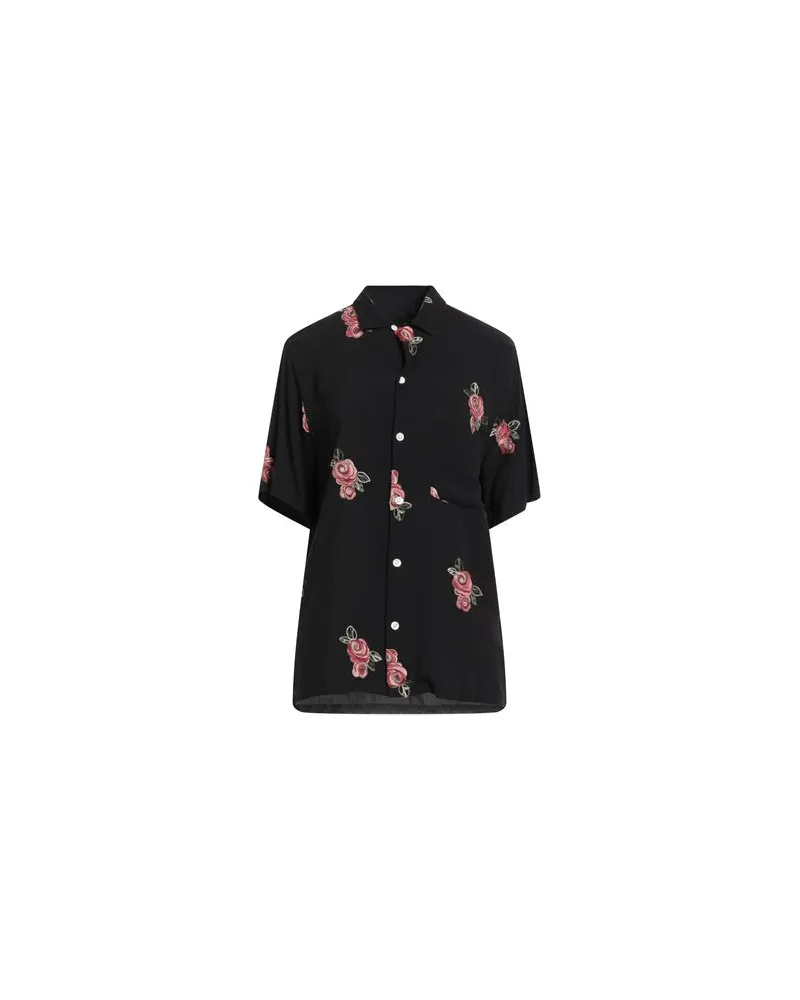 Portuguese Flannel TOPS - Hemdenauf YOOX.COM Schwarz