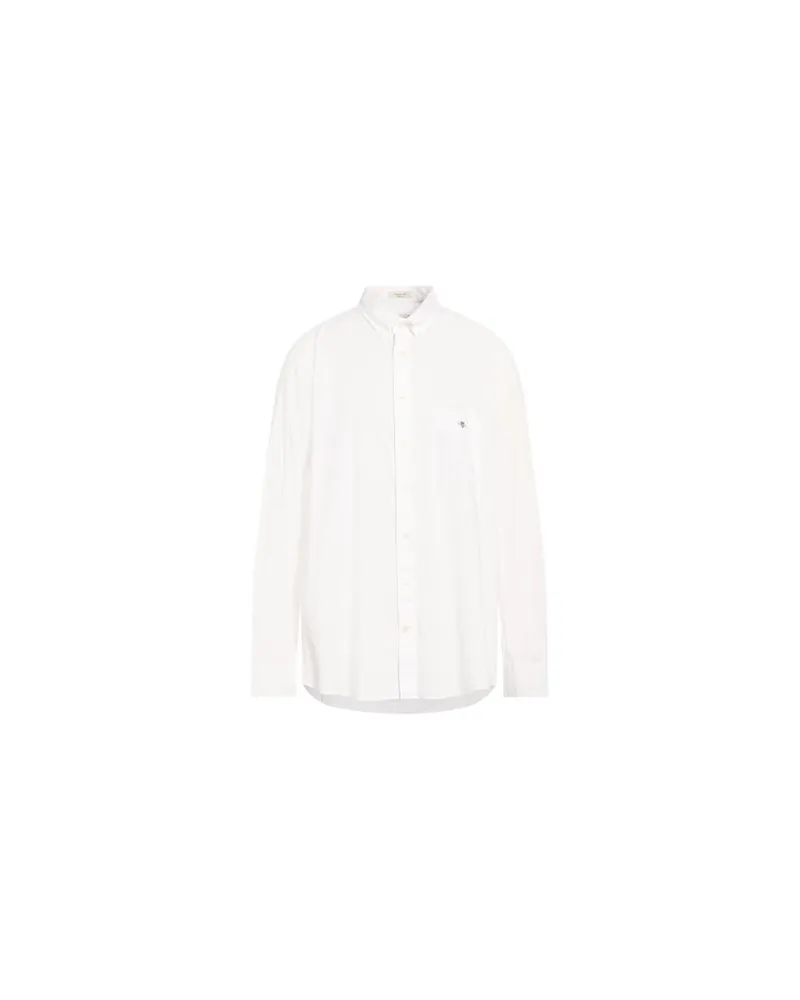 Gant TOPS - Hemdenauf YOOX.COM Weiß