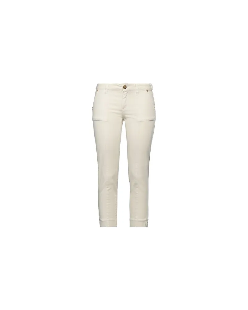 MARANI JEANS HOSEN & RÖCKE - Hosenauf YOOX.COM Cremeweiß