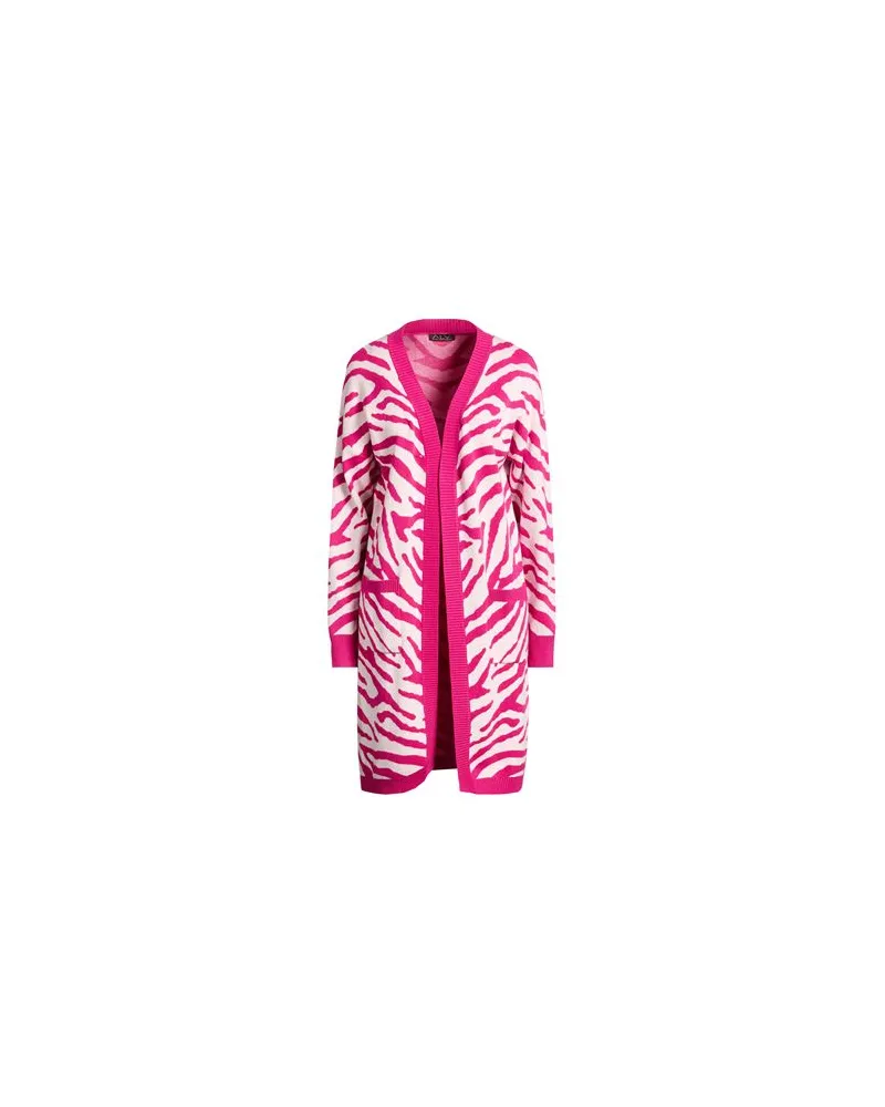 Alviero Martini STRICKWAREN - Strickjackenauf YOOX.COM Magenta