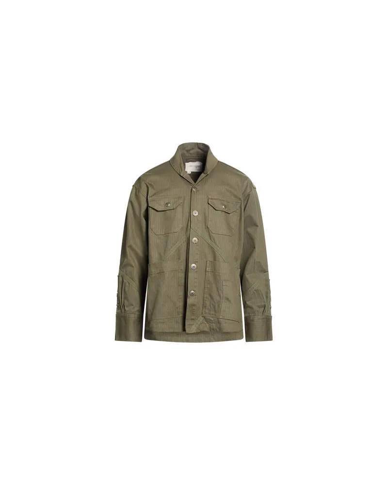 Greg Lauren TOPS - Hemdenauf YOOX.COM Militärgrün