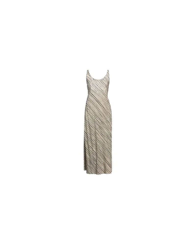 Masnada KLEIDER - Maxi-Kleiderauf YOOX.COM Beige